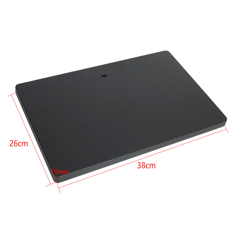 Mikroskop Stereo Teropong Trinokuler Berdiri Meja Dasar Meja Kerja Pelat Alas Platform Dudukan Kerja