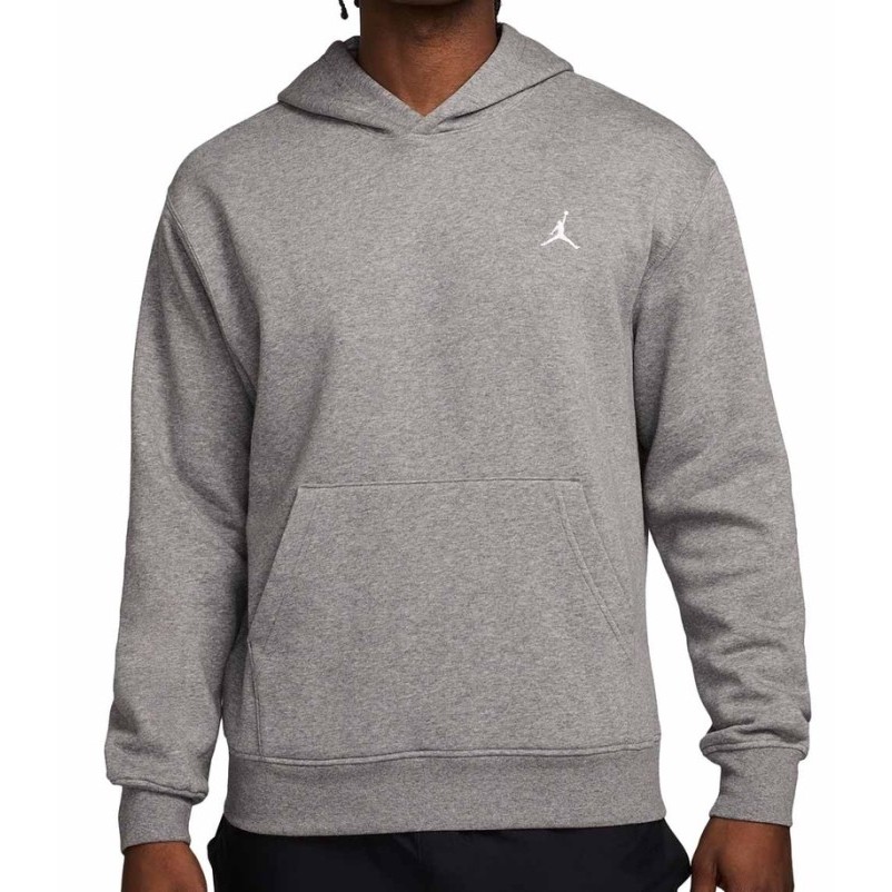 TERLARIS Baju Basket Air Jordan Brooklyn Fleece Pullover Hoodie Grey Original F SALE