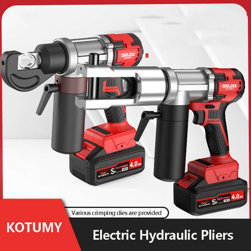 Rechargeable Hydraulic Pliers Electric Hydraulic Crimping Tool Portable Rechargeable Crimping Pliers