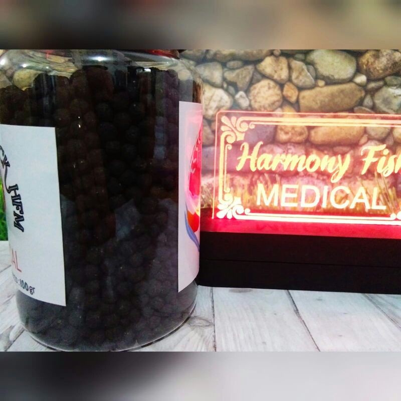 Fur Babies Ultimate Black Hfm 2Mm 100Gr Pelet Hitam Pigmen Black Pakan Ikan Hias Koi Koki