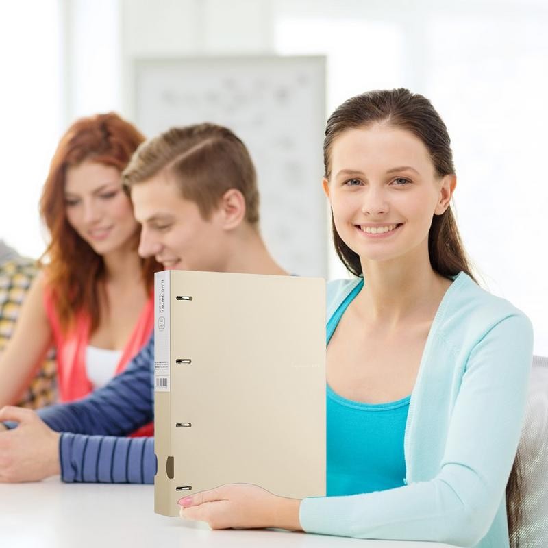 File Folders 4-Hole Project Organizer Document Folder Refillable Binder Project Folders Envelope Fol