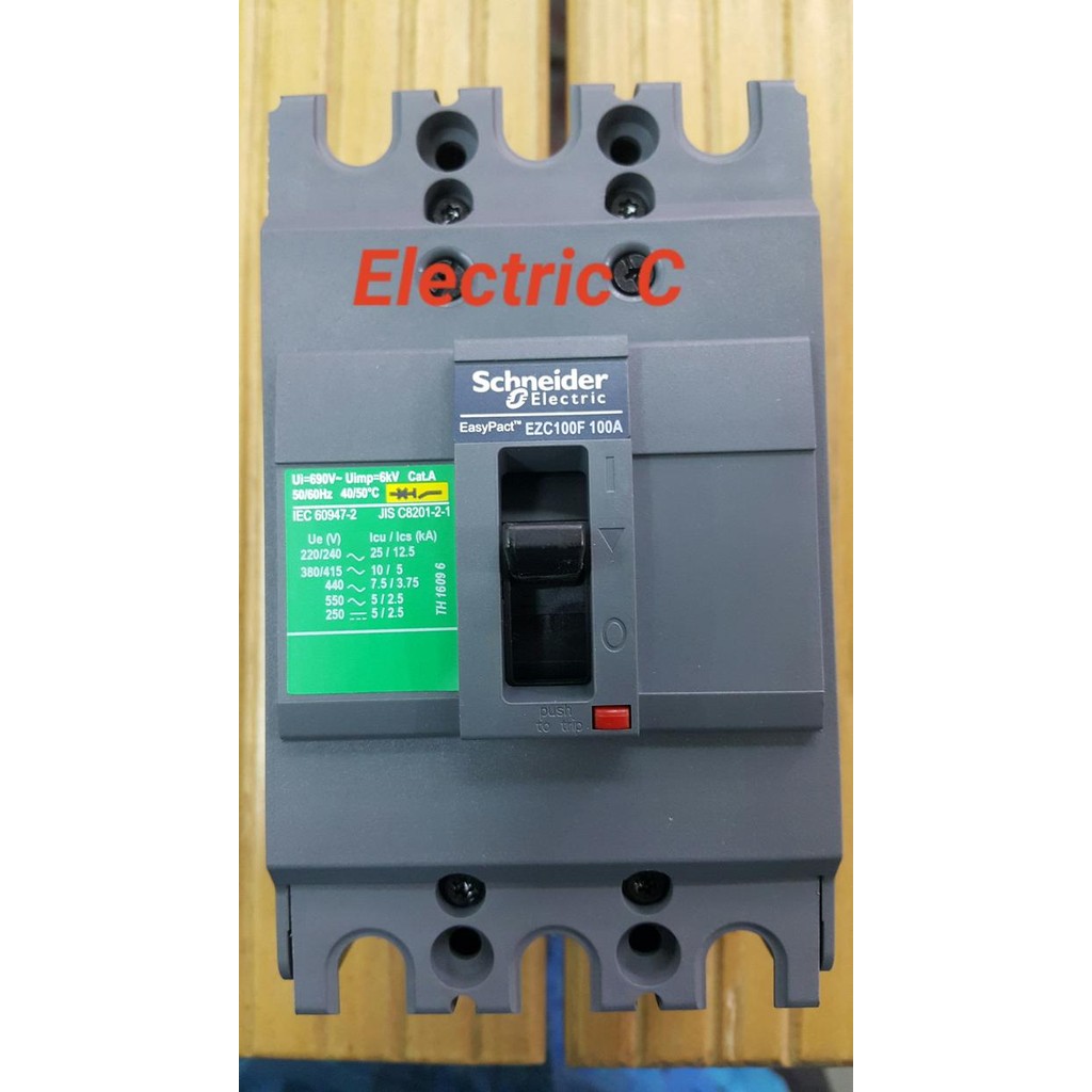 Schneider Electric / Merlin Gerin / Mccb Ezc 100 F / Nfb 3Phase 100 A