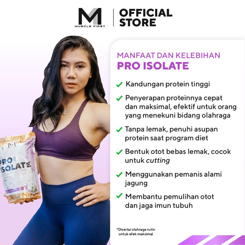 MUSCLE FIRST M1 PRO ISOLATE GOLD SERIES 2LBS SUSU WHEY PROTEIN ISOLATE 900GRAM