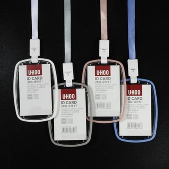 

Tempat Kartu Unik / ID Card Holder Motif Polos For Kartu MRT Lux 8th