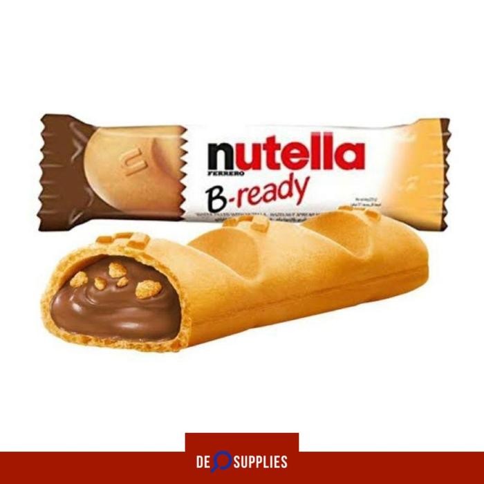 

Amoo Nutella Bready 22Gr (Satuan) - Nutela B-Ready B Ready Hazelnut Choco Ferrero Snack Import
