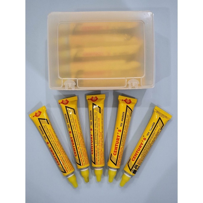 

MARKPEN CENTURY TEX MARKER / TEXTILE MARKER (YELLOW)