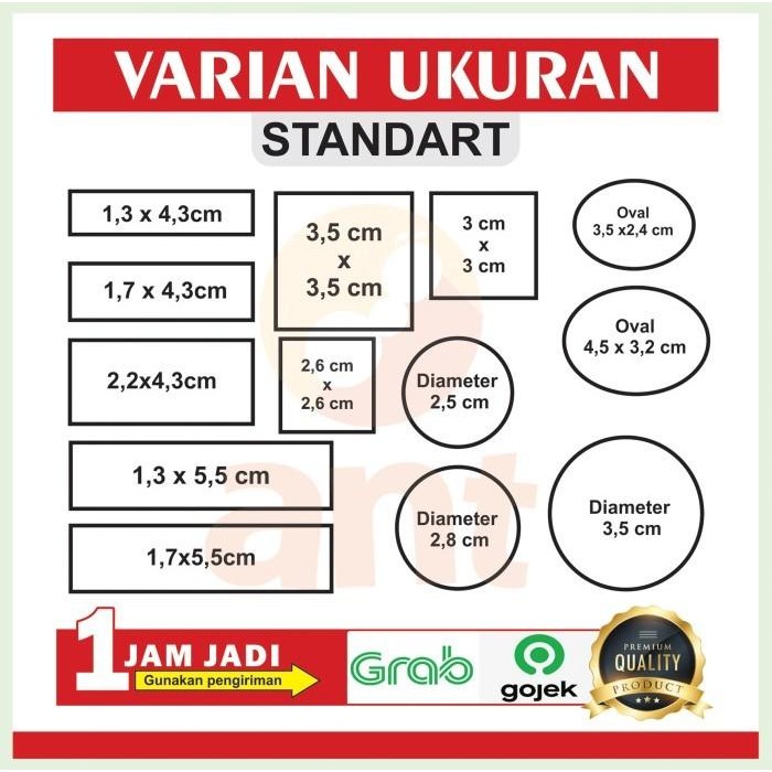 

Tkj - Stempel Warna Otomatis/Flash/Custom/ & Berkualitas Varian Standar Biru