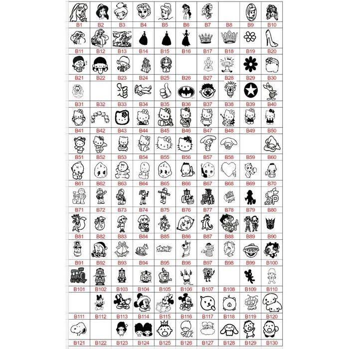 

Tkj - Custom Stamp / Stempel Nama Anak Karakter Sanrio