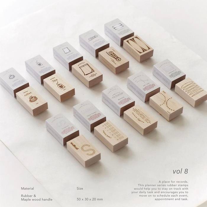 

Tkj - Nyret Planner Series Ii Rubber Stamp