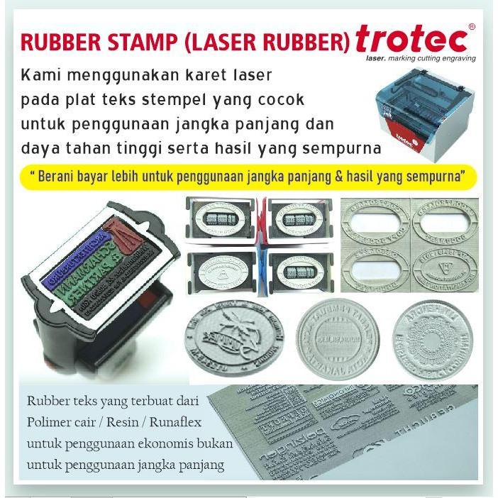 

Tkj - Stempel Otomatis Custom Design Trodat 4917 (Ukuran 50X10 Mm)