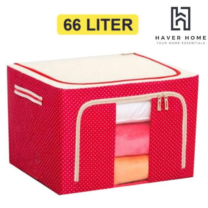 Kylo - Tas Laundry Bag Keranjang Rangka Besi Penyimpanan Pakaian Terlaris