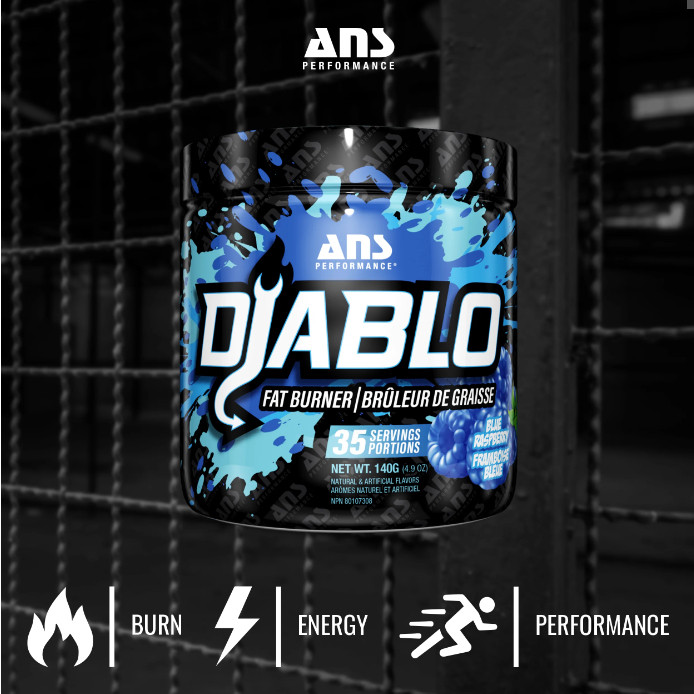 ANS Diablo Fat Burner 60 servings Pineapple Punch