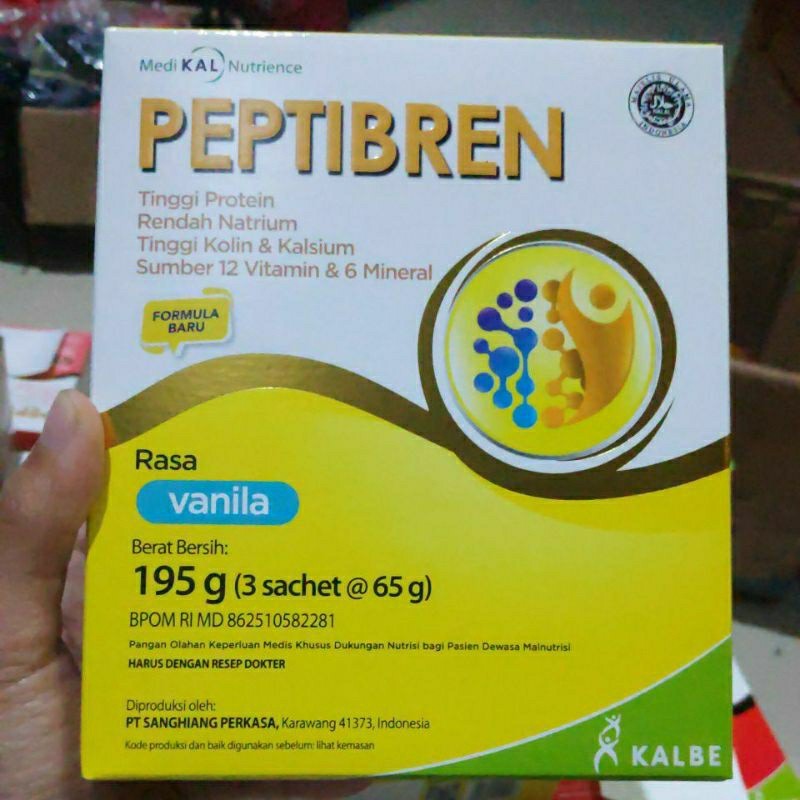 

PEPTIBREN VANILA / KACANG HIJAU 195GR