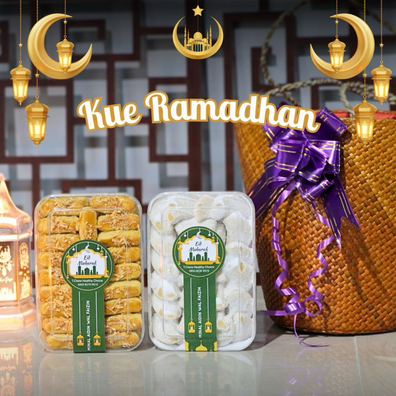 

Lovely Back - Hamper Lebaran Idul Fitri Parcel Kue Kering with Bag 150k (2 toples kuker)