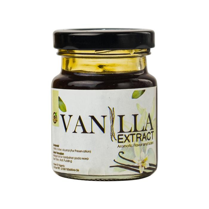 

G&C HOUSE OF ORGANIX VANILLA EXTRACT / BAHAN BAKING VANILA 75ML
