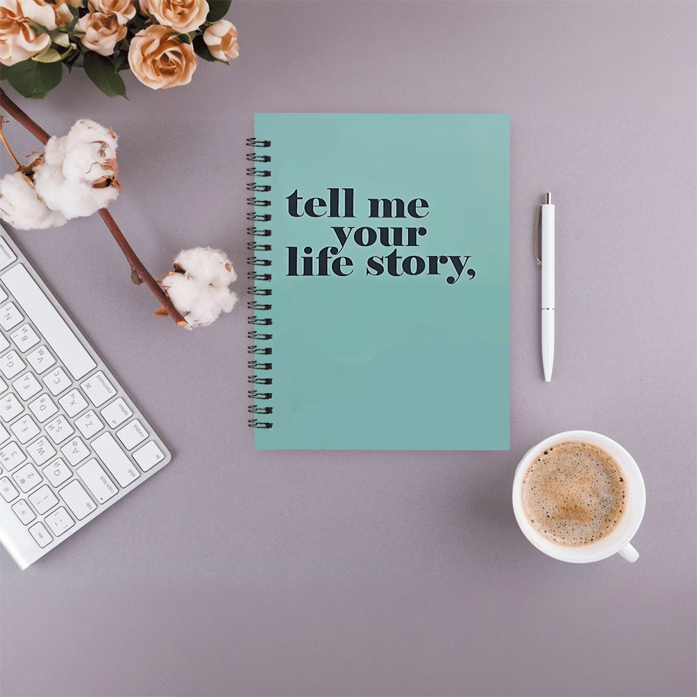 

1Pc Deluxe Spiral Bound Notepad, Suitable For Daily Office Use, Size 5.58.3 Inches, 50 Pages, Cover