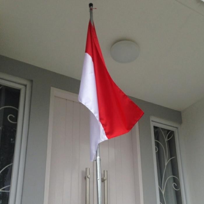 

Flagers - Tiang 3M + Bendera Merah Putih 80X120Cm