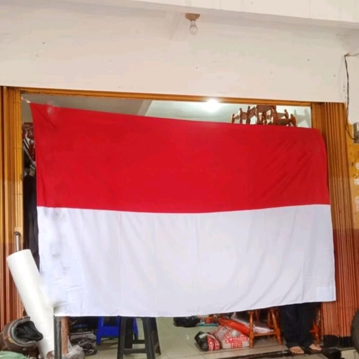 

Flagers - Bendera Merah Putih Ukuran 120 Cm X 180 Cm V Bahan Satin Bendera Kantor Bendera Sekolah
