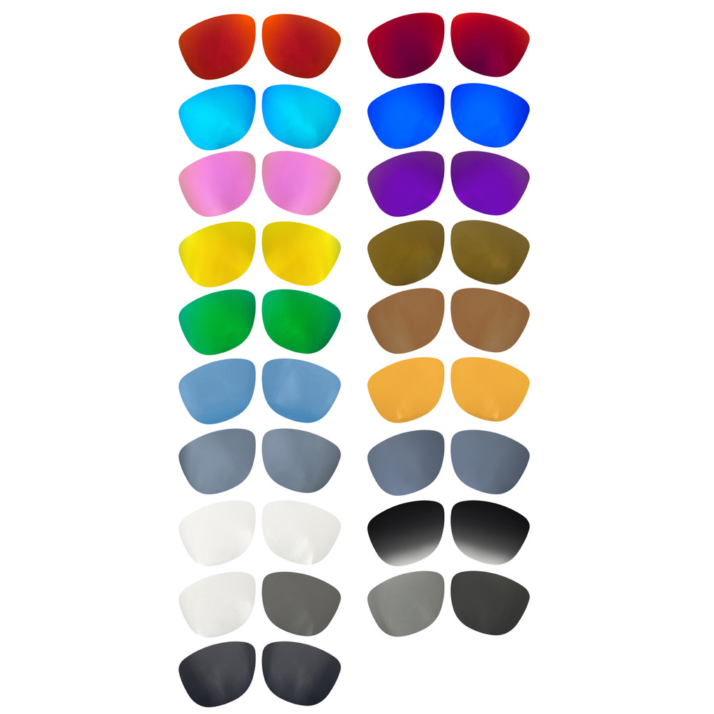 Xyqrenrr Thick Of 1.0 Mm Polarized Replacement Lenses For Oakley Frogskins Oo9013 Frogskins Asain