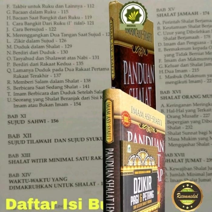 Buku Panduan Shalat Lengkap + Bonus Dzikir Pagi Petang & Wirid Setelah Sholat, Tata Cara Sholat