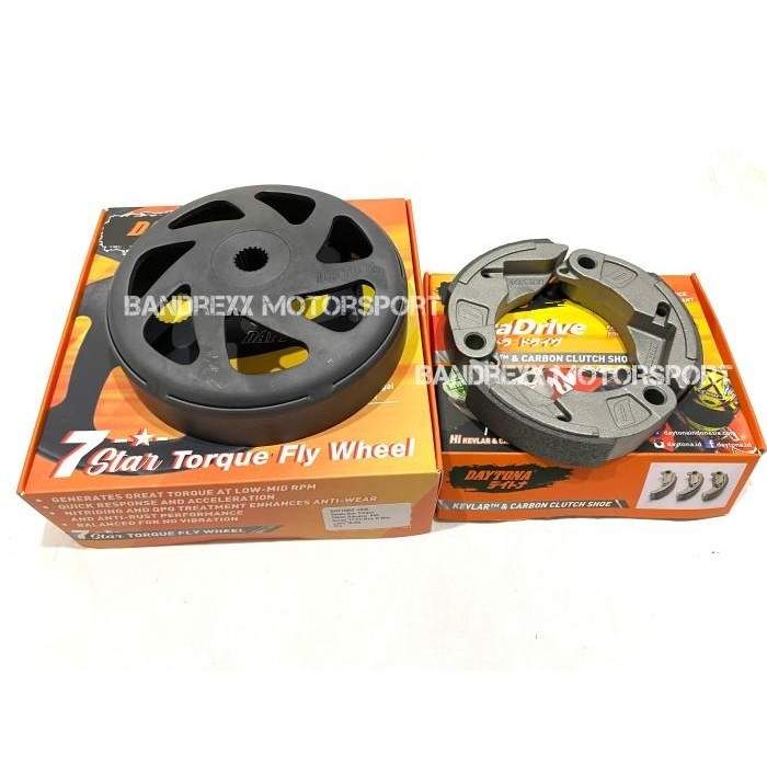 Paket Kampas Ganda+Mangkok Ganda Daytona Vario 160-Vario 125-Vario 150