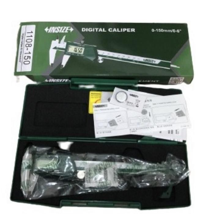 Insize Sigmat Digital Jangka Sorong 6" Vernier Caliper Original