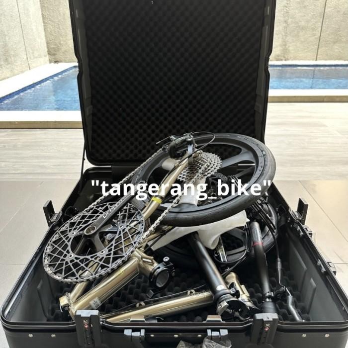 Koper Sepeda Lipat 16 Inchi Livi Original Element Gust Brompthon Pikes