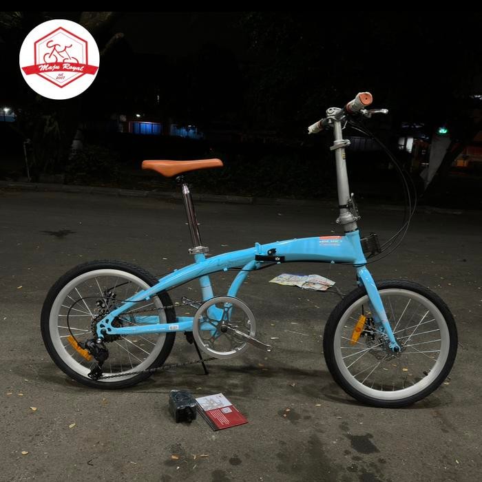 Sepeda Lipat Police Milan 20 Inch Element Bukan Troy Noris Ecosmo
