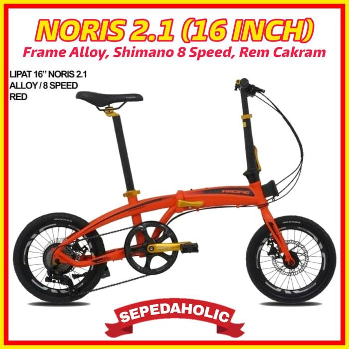Sepeda Lipat 16 Inch Pacific Noris 2.1