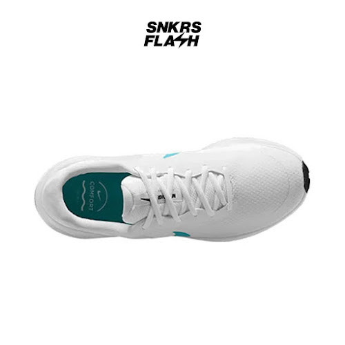 NIKE Revolution 7 White Sepatu Lari Pria - FB2207103 - Size 44.5