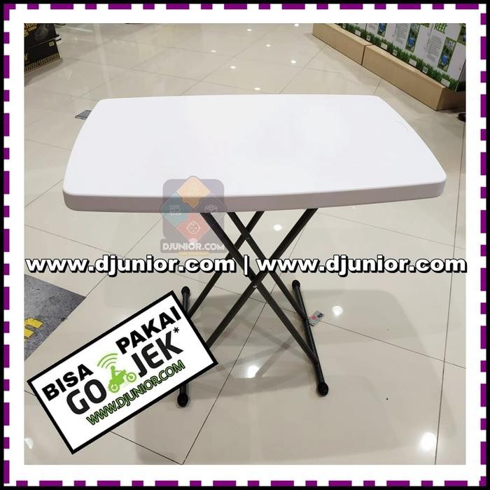 KRISBOW - MEJA PORTABLE / MEJA LIPAT ADJUSTABLE / MEJA BAZAR gjah