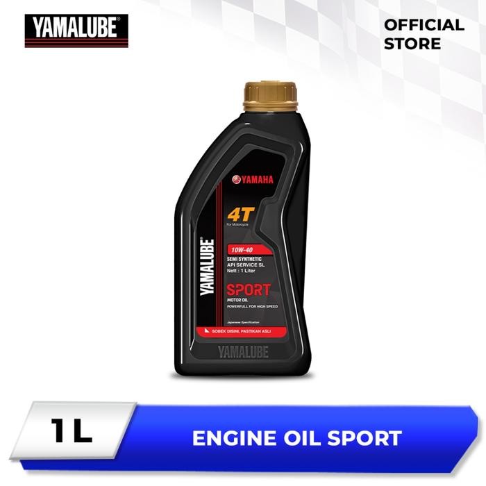 Terlaris Yamalube Sport 1 Liter (Kemasan Baru) Ongkir Termurah