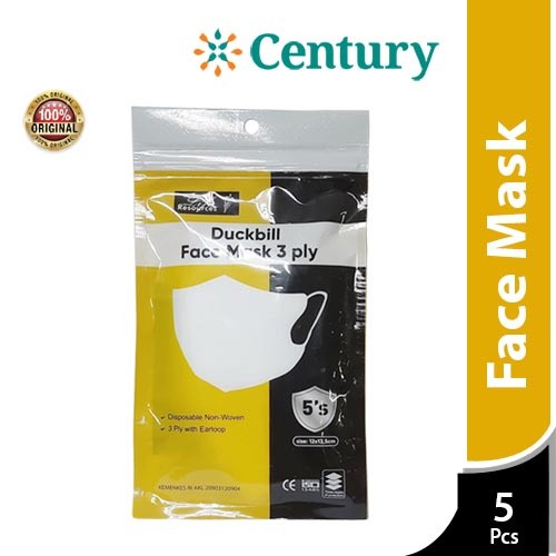 Life Resources Duckbill Face Mask 5`S