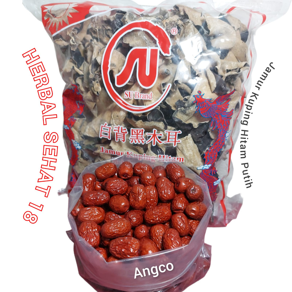 

Jamur Kuping Hitam Putih Su Brand 1 Kg Sama Angco 1 Kg - Kesehatan Jantung [PREMIUM]