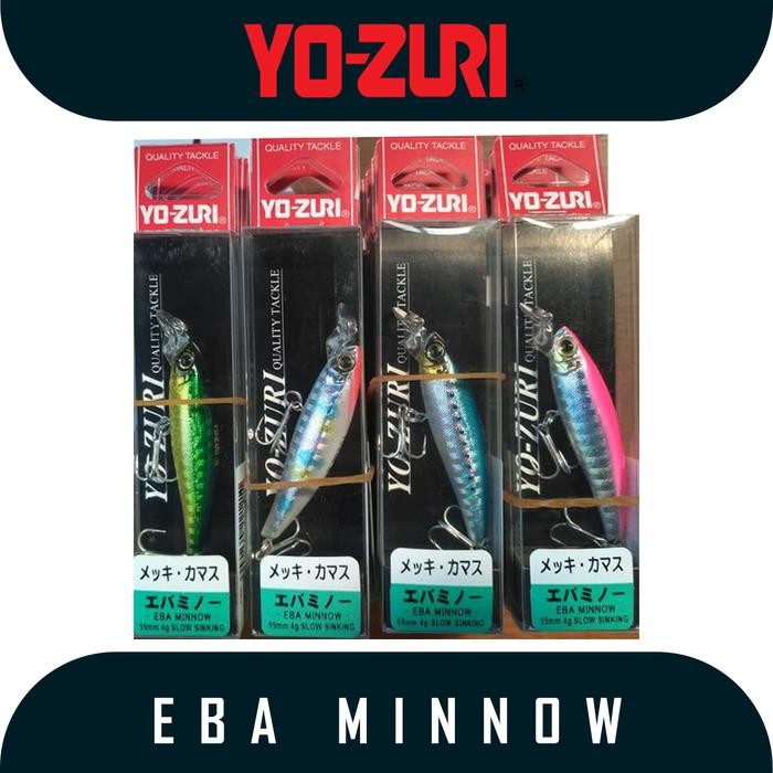 PREMIUM Umpan Casting / Lure Merk Yo-Zuri Type Eba Minnow 55mm 4gr