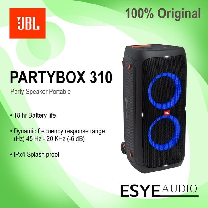 Promo Jbl Partybox 310 Speaker Portable Original