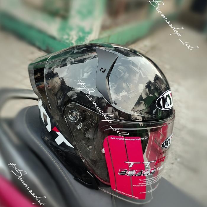 PREMIUM kyt ttr jet repaint carbon porged black