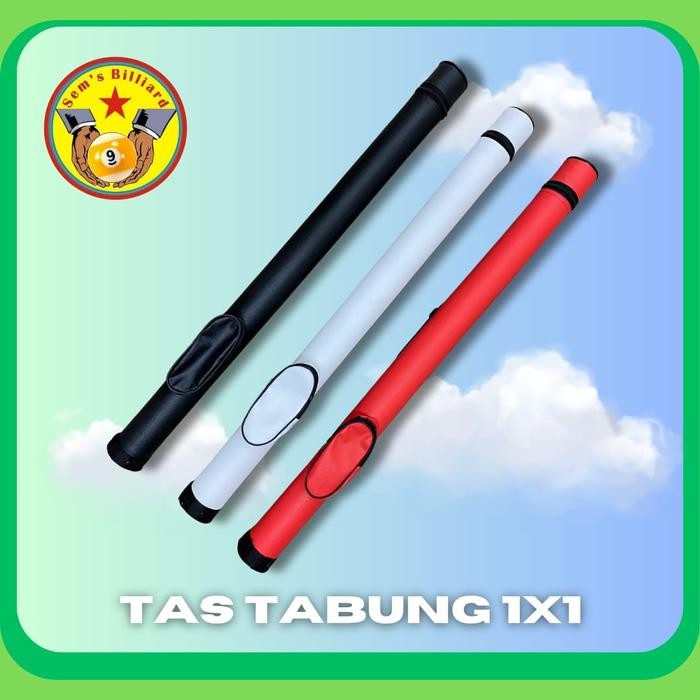PREMIUM Tas Stick Billiard 1x1 - Black - Stick Billiard