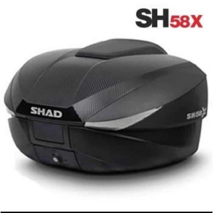 PREMIUM BOX MOTOR SHAD SH 58X NEW BOX BY SHAD / TOP BOX SHAD SH58X SERI NEW CARBON