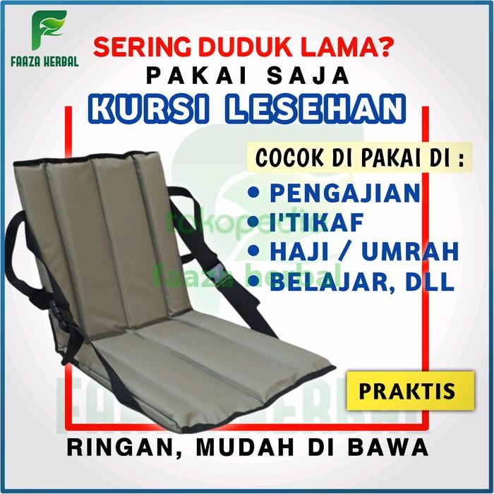 PREMIUM Kursi Sofa Lipat Lantai Lesehan Sandaran Kursi Murah haji umrah