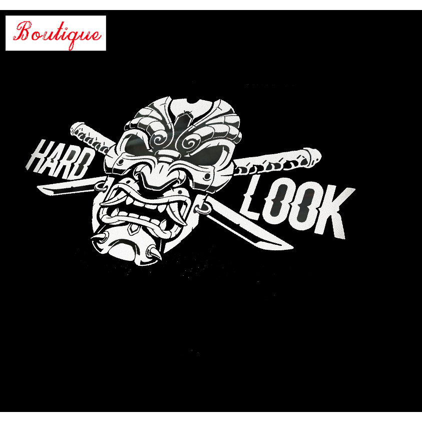Stiker Reflektif Retro Samurai Menutupi Goresan Ninja Jepang Pria Tangguh Stiker Mobil Drifting Stik