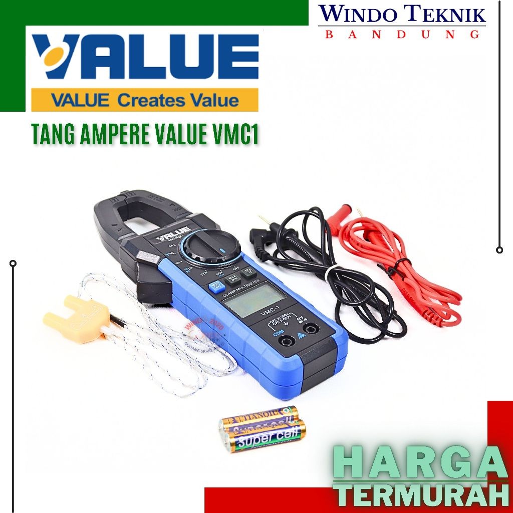 RB2233 TANG AMPERE VALUE VMC 1 CLAMP AMPERE VALUE AMPERE DIGITAL VALUE VMC 1