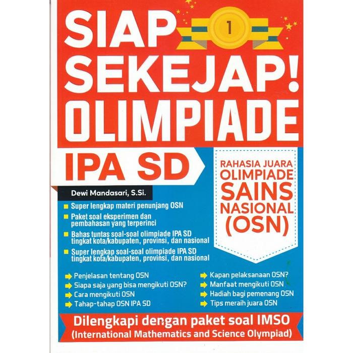 

Siap Sekejap! Olimpiade IPA SD Rahasia Juara Olimpiade Sains Nasional