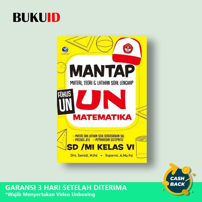 

Mantap UN Matematika SD/MI Kelas VI, Materi, Teori Dan Latihan Soal