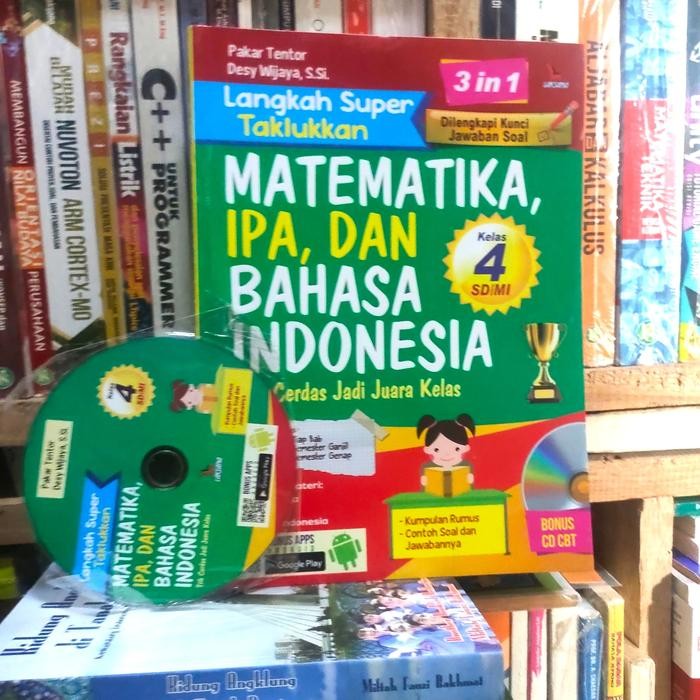 

langkah super taklukan matematika IPA dan bahasa Indonesia kelas 4 SD