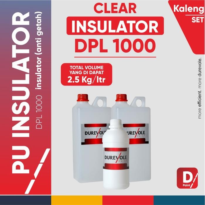 Dpl 1000 - Durevole Pu Insulator (Jerigen 1,5 Set + Thn)