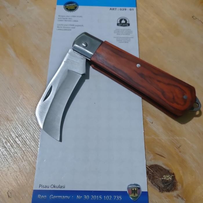 Terbaru Pisau Okulasi Bengkok Lipat - Grafting Knife - Pisau Cangkok Lipat