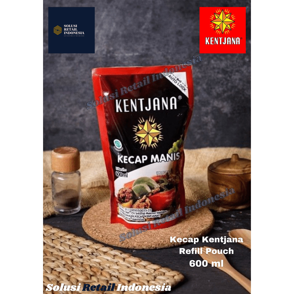 

SANS Kecap Kentjana Refill Standing Pouch 600 ml