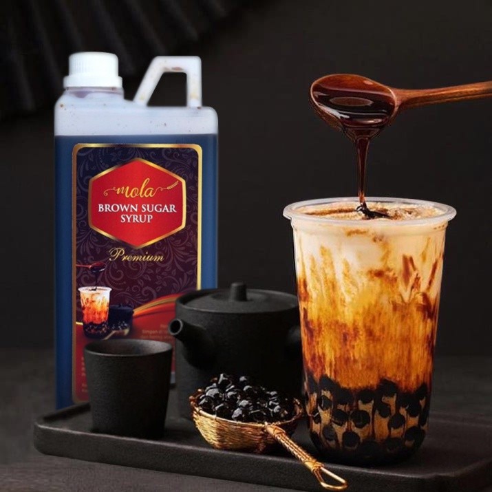 

SANS Mola Brown Sugar Cair 1 Liter Premium Rendah Kalori