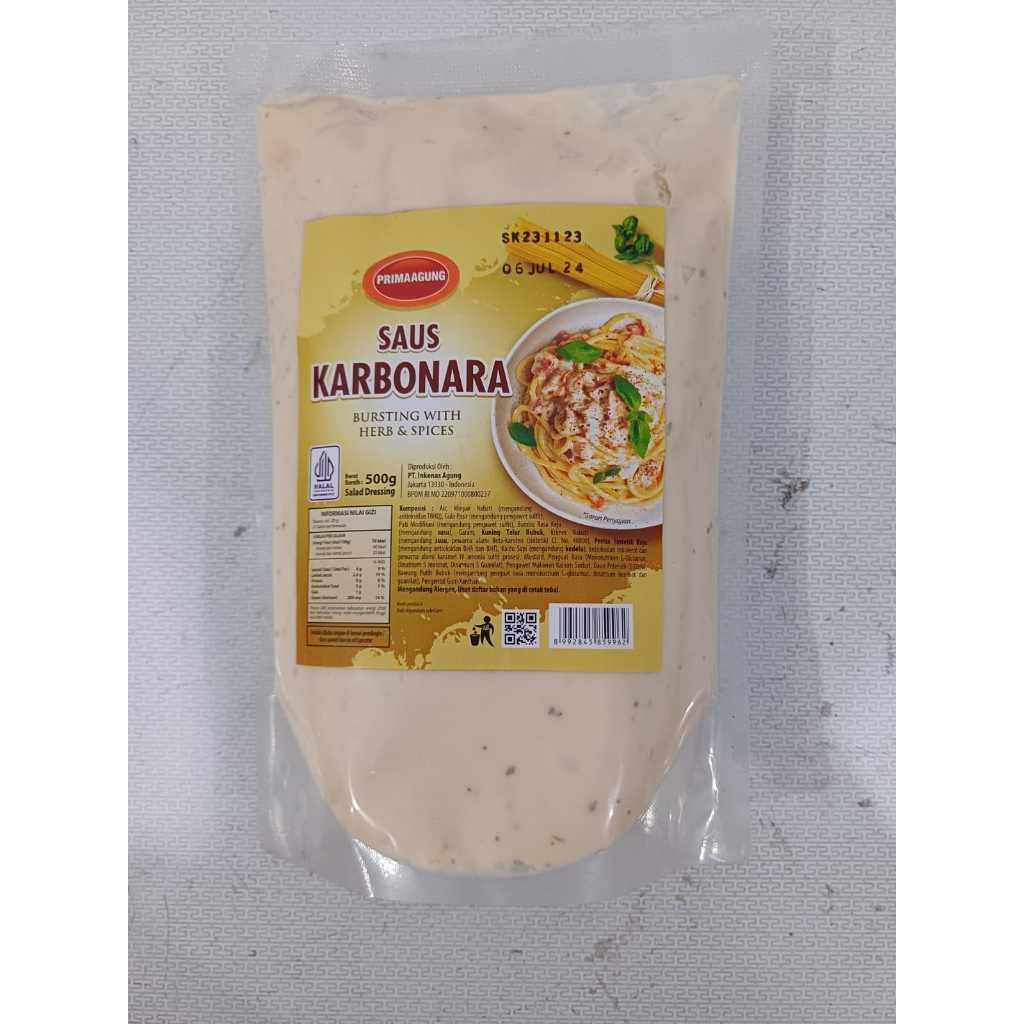 

SANS Prima Agung Saus Karbonara / Carbonara 500g